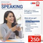 Kelas Speaking Online dirancang khusus bagi pemula yang ingin bisa Berbahasa Inggris dengan lancar dan penuh percaya diri. Lebih dari itu, berbagai metode rahasia menguasai Pronunciation, Vocabulary, Conversation dan Grammar for Speaking akan dikupas tuntas.