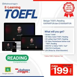 TOEFL Online Reading (E-Learning)