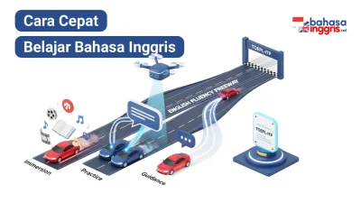 "Cepat" dalam belajar Bahasa Inggris berarti efisien dan efektif. Ini tentang menemukan "jalan tol", bukan "jalan pintas".