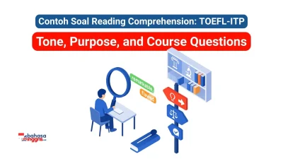Jenis pertanyaan Tone, Purpose, and Course Questions menguji kemampuan Kamu untuk memahami niat penulis melalui tiga hal: nada (sikapnya), tujuan (alasannya menulis), dan latar belakang (bidang studinya). Kamu bisa menjawabnya dengan melihat gambaran besar dari pilihan kata dan topik utama teks, bukan hanya fokus pada satu detail spesifik.