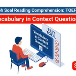 Kuasai soal Vocabulary in Context di TOEFL ITP dengan strategi efektif menggunakan petunjuk konteks. Pelajari cara menentukan arti kata secara akurat tanpa harus menghafal kamus, lengkap dengan contoh soal dan pembahasan.