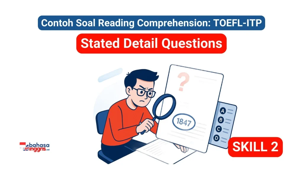 Dengan menguasai strategi memindai (scanning) yang tepat, pertanyaan Stated Detail Questions dalam tes TOEFL ITP yang berpotensi mengecoh dapat diubah menjadi sumber perolehan nilai yang signifikan, sehingga memungkinkan identifikasi jawaban yang akurat secara efisien.
