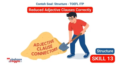 Contoh Soal Structure TOEFL ITP: Reduced Adjective Clauses Correctly (Skill 13)