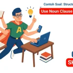 Panduan TOEFL ITP Structure Skill 10. Pahami Noun Clause Connectors (Who, What) yang juga berfungsi sebagai subjek klausa. Hindari jebakan double subject.