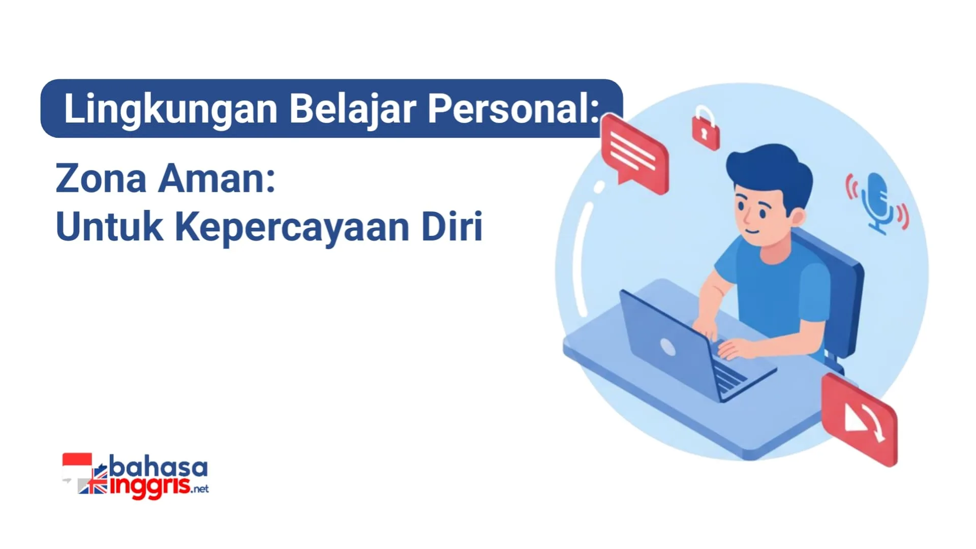 Lingkungan belajar online yang personal dan terkontrol menciptakan ruang aman yang efektif untuk membangun kepercayaan diri peserta didik. Fitur interaksi privat mengurangi tekanan sosial, sementara ketersediaan rekaman sesi memberikan kendali penuh bagi siswa. Kombinasi ini memungkinkan penguasaan materi secara mandiri sesuai dengan kecepatan belajar masing-masing individu.