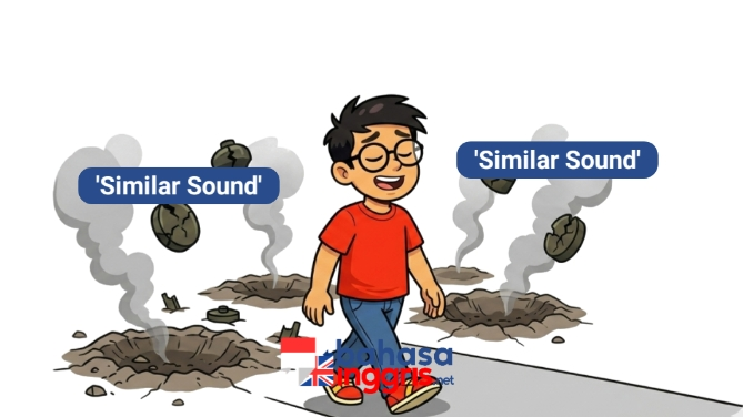 Similar Sound' pada TOEFL ITP Listening Part A adalah jebakan umum di mana pilihan jawaban menggunakan kata-kata yang bunyinya mirip dengan kata di audio, tetapi maknanya salah.